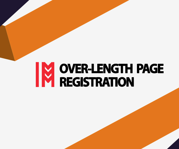 I3M Additional Over-length Page Registration