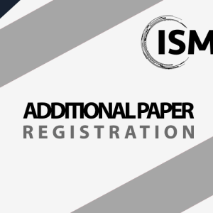 ISM Additional Paper Registration